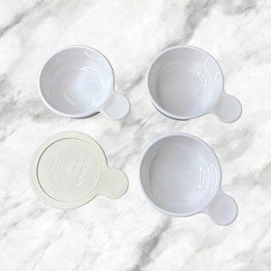Three Corningware Grab-It Dishes with a Single Plastic Lid